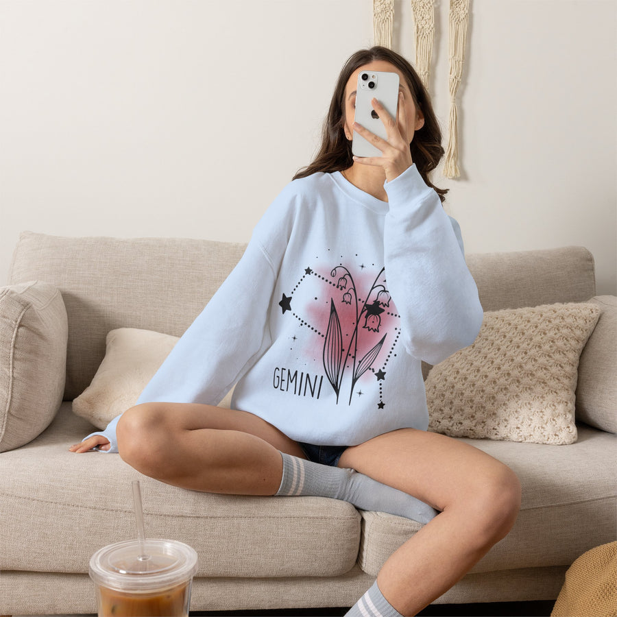 Zwillinge Retro Sweatshirt