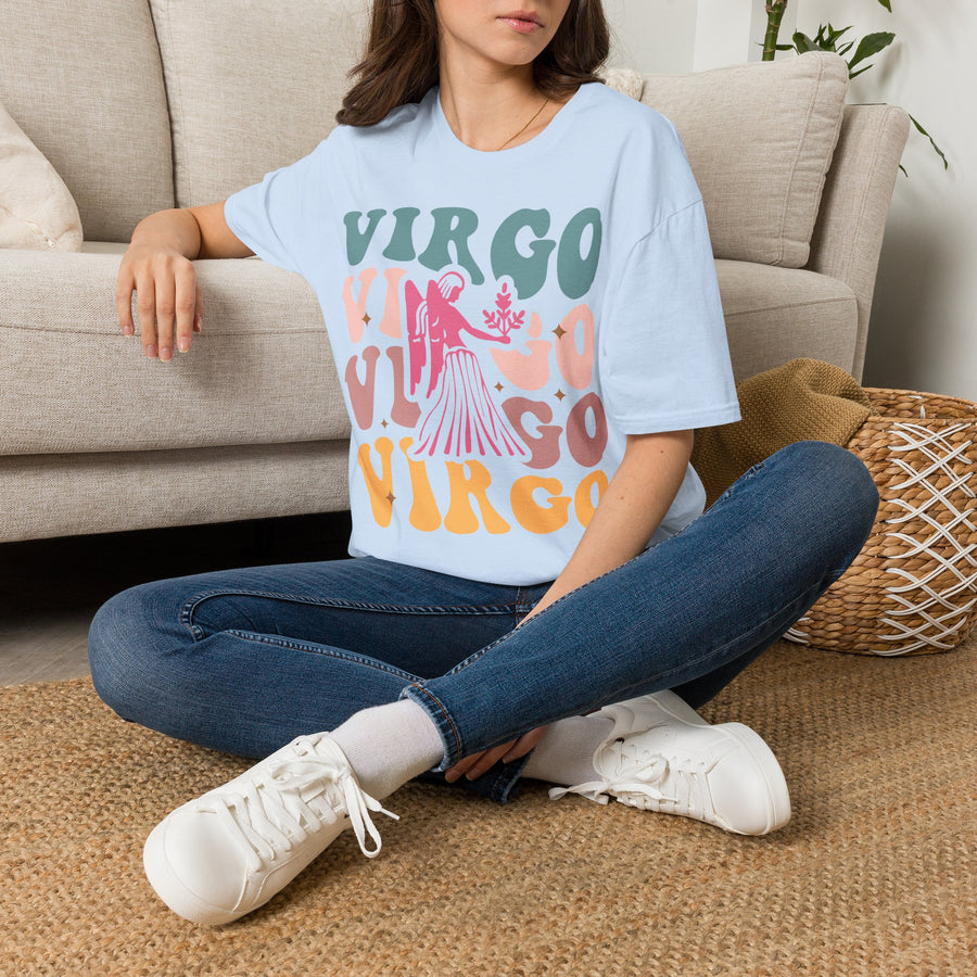 Jungfrau Retro T-Shirt