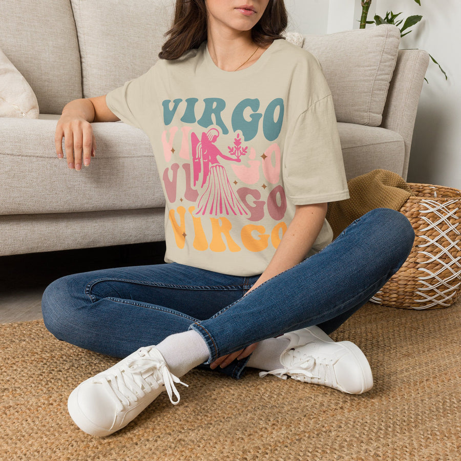 Jungfrau Retro T-Shirt