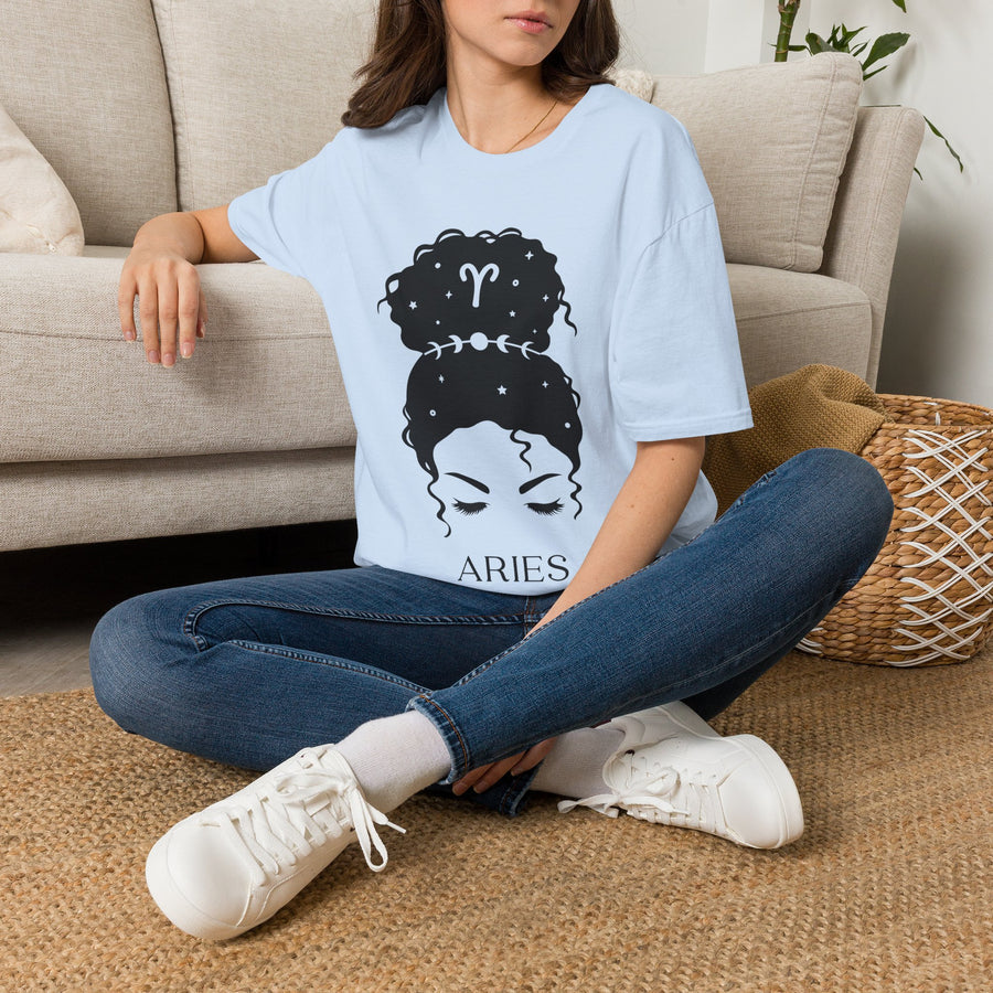 Widder Messy bun T-Shirt
