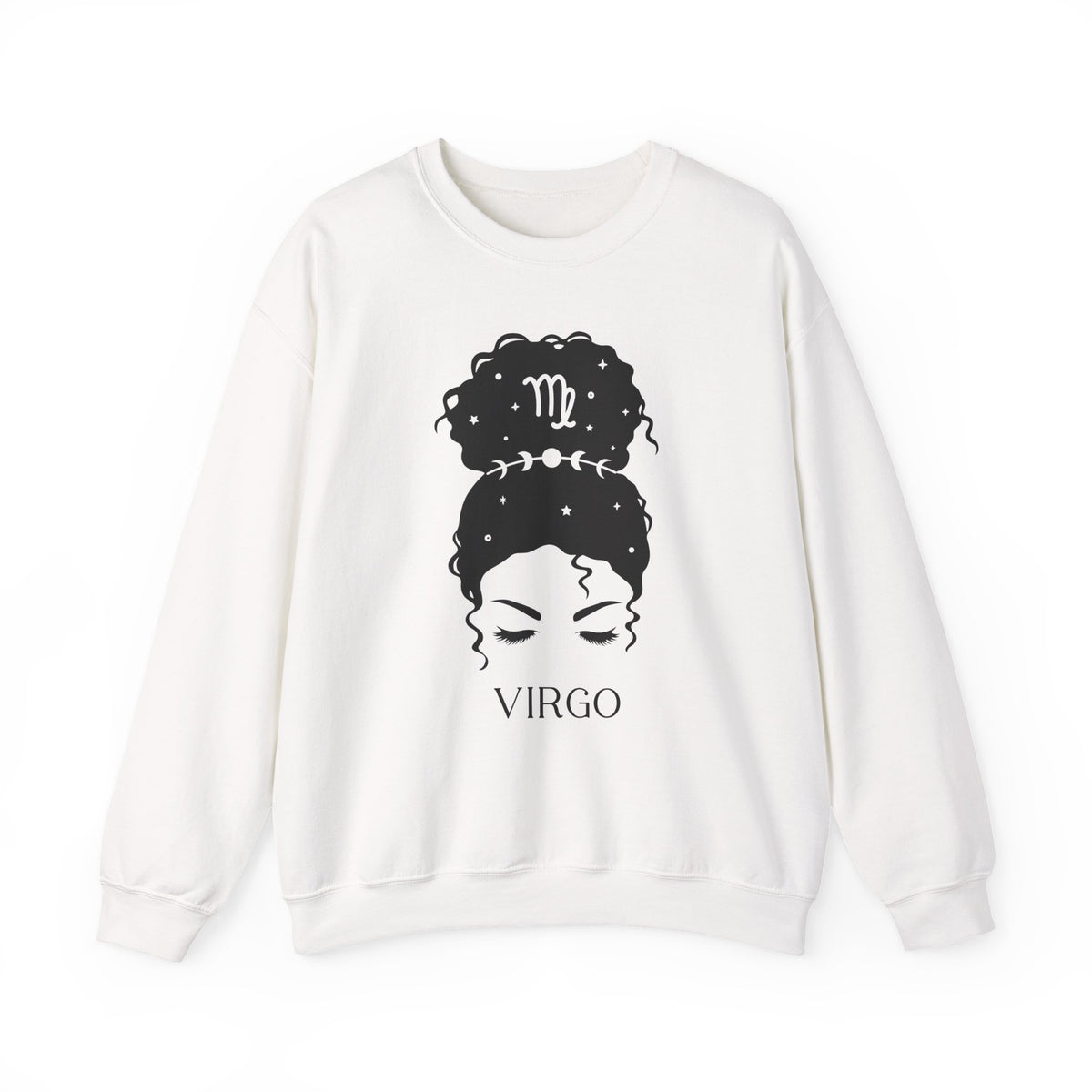 Jungfrau Messy Bun Sweatshirt v5