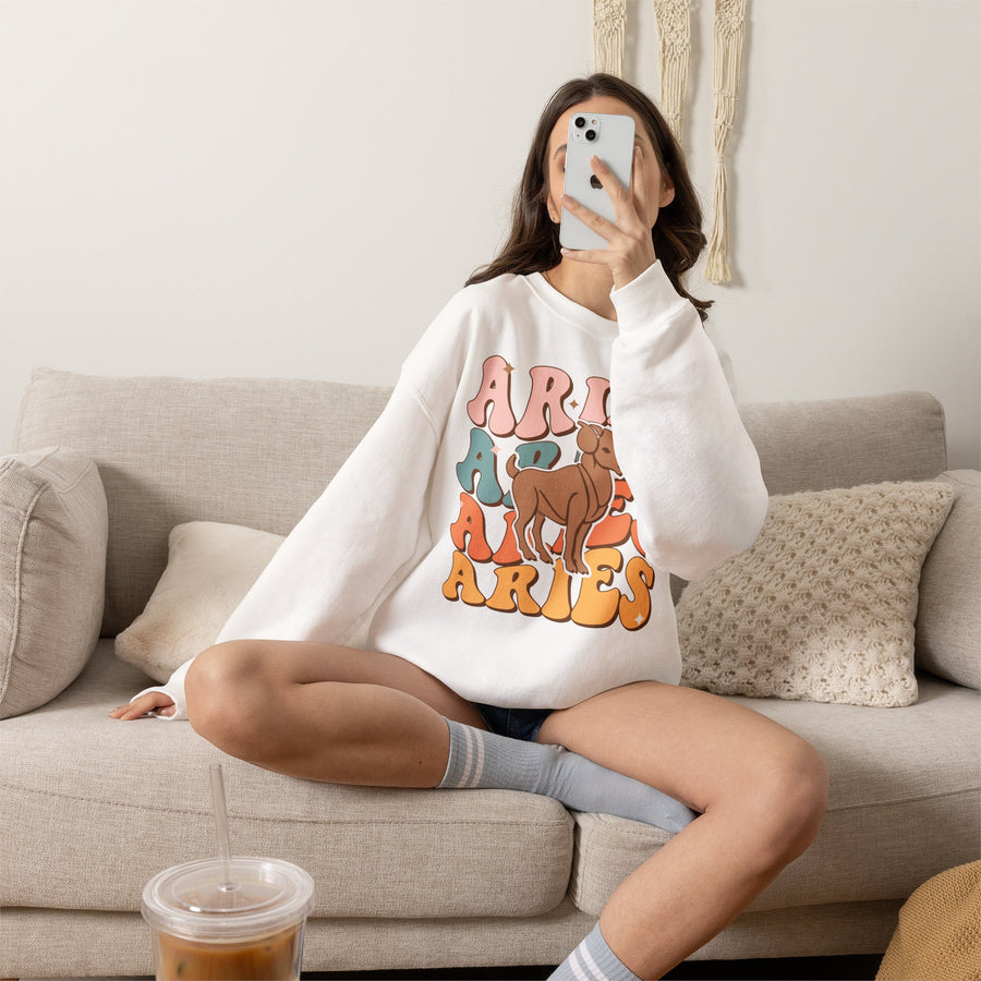 Widder Retro Sweatshirt