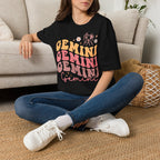 Zwillinge Retro T-Shirt
