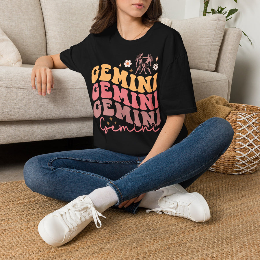 Zwillinge Retro T-Shirt