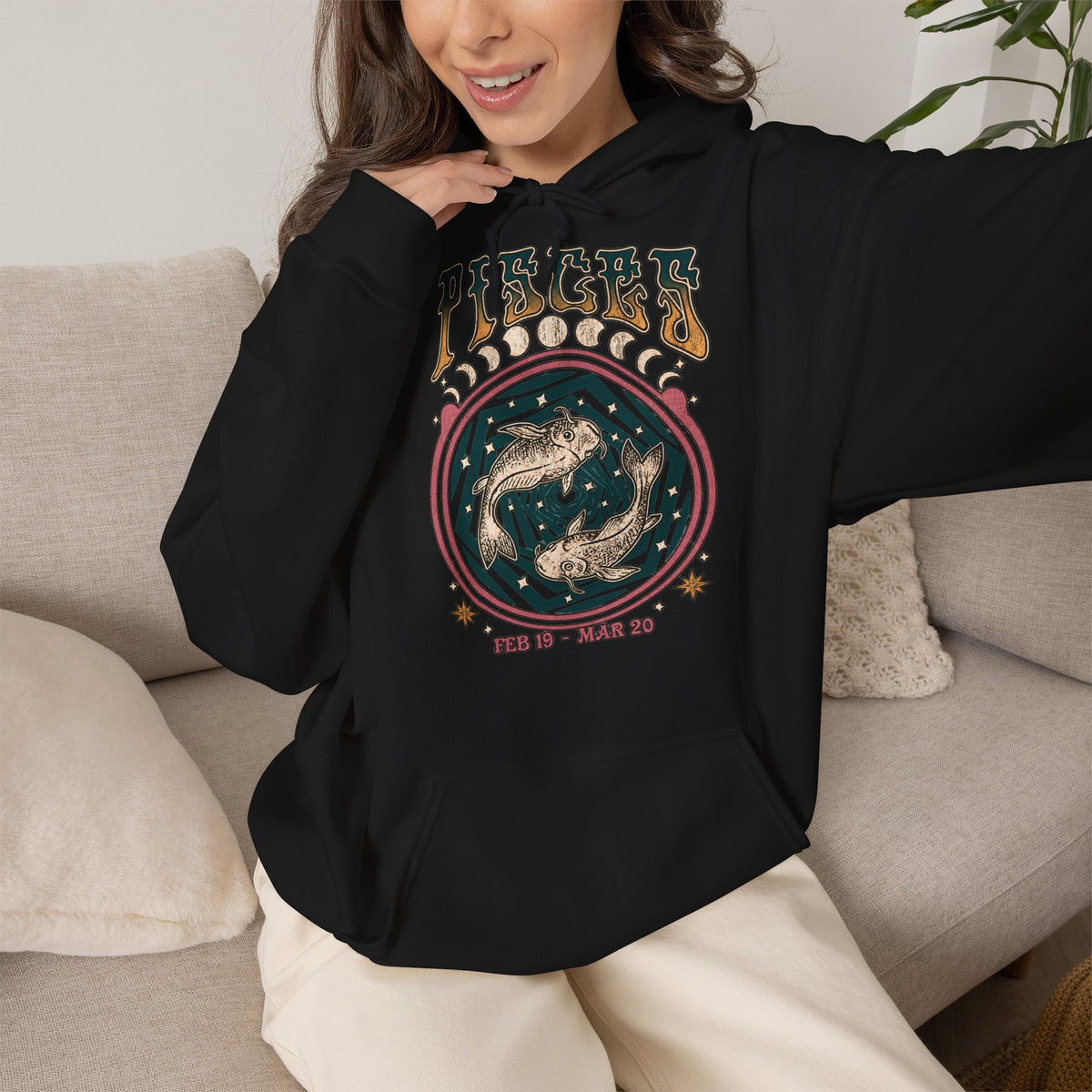 Fische Vintage Hoodie v4
