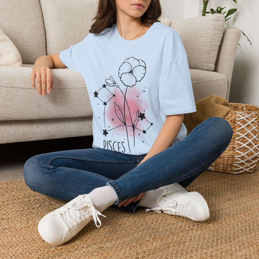 Fische Flower T-Shirt v3