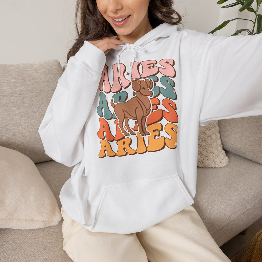 Widder Retro Hoodie