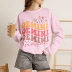 Zwillinge Retro Sweatshirt
