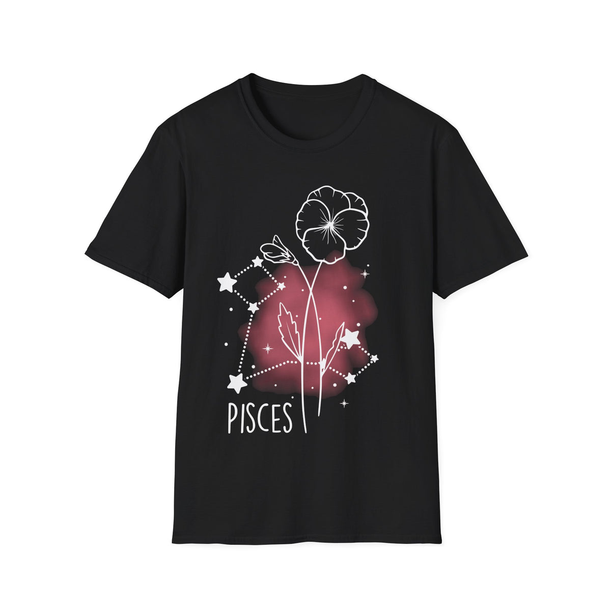 Fische Flower T-Shirt v3