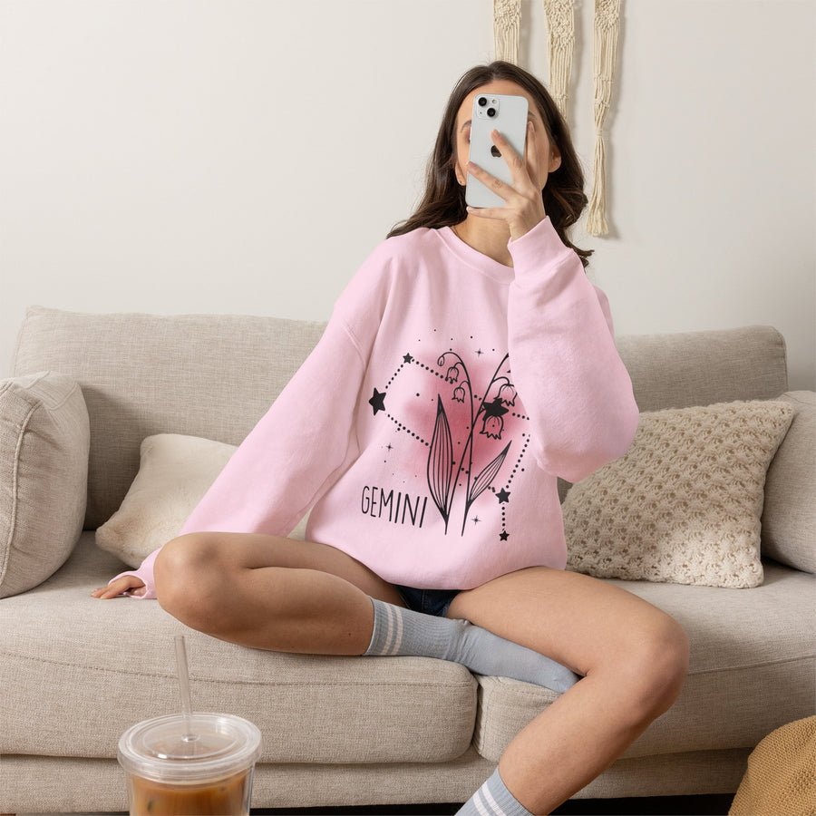 Zwillinge Retro Sweatshirt