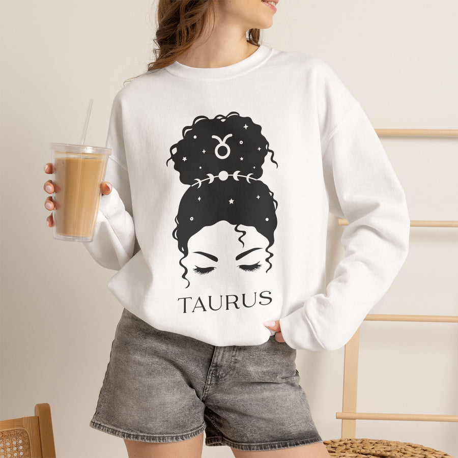 Stier Messy Bun Sweatshirt