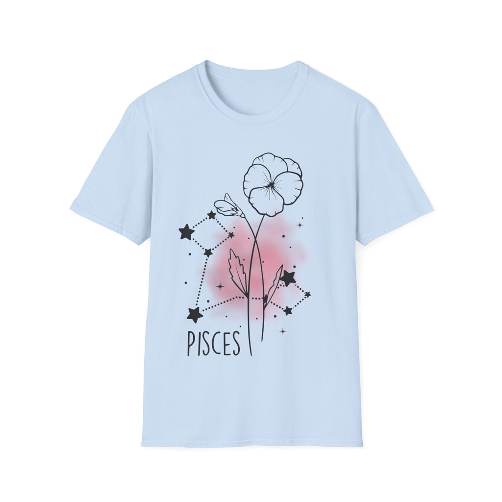 Fische Flower T-Shirt v3
