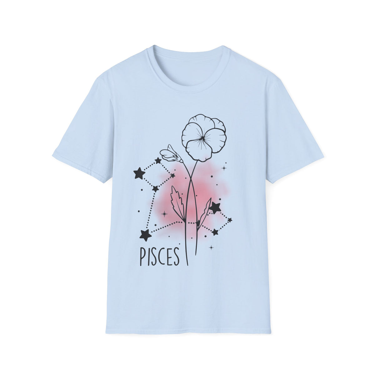 Fische Flower T-Shirt v3
