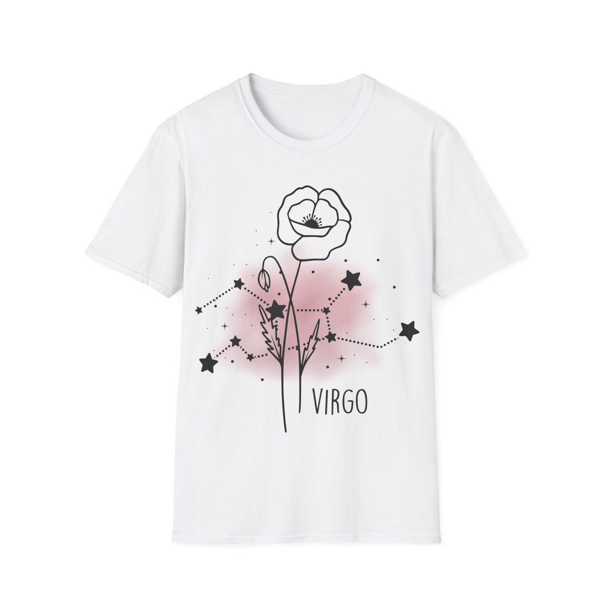Jungfrau Flower T-Shirt v3