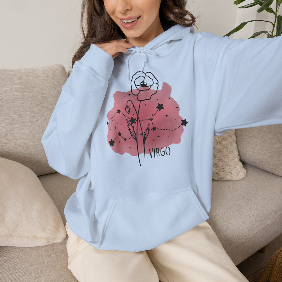 Jungfrau Flower Hoodie