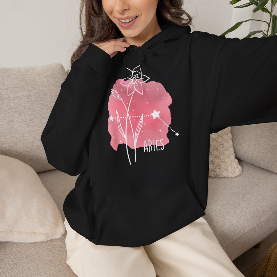 Widder Flower Hoodie