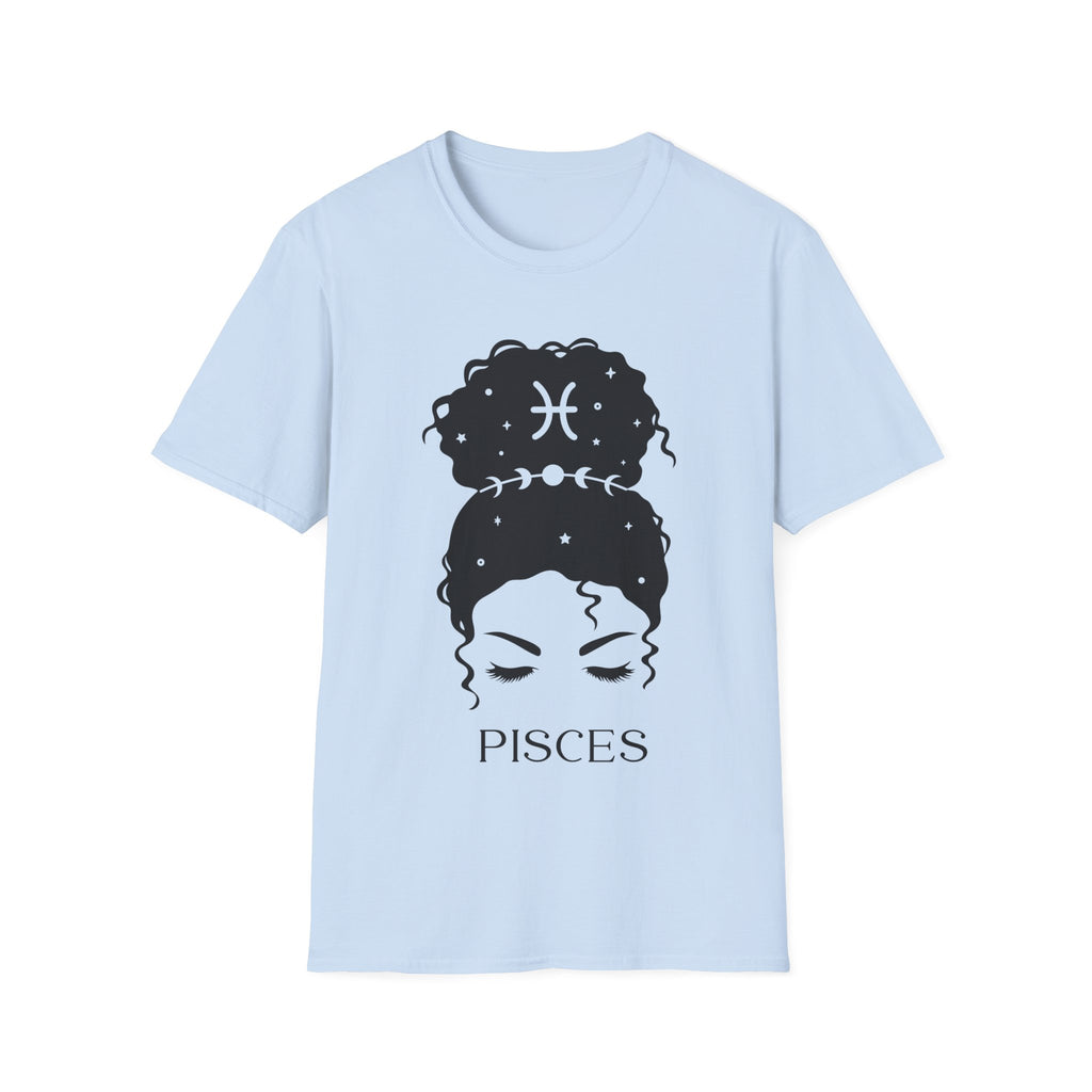 Fische Messy bun T-Shirt v5