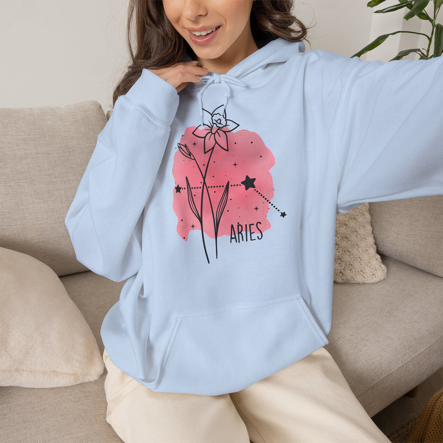 Widder Flower Hoodie