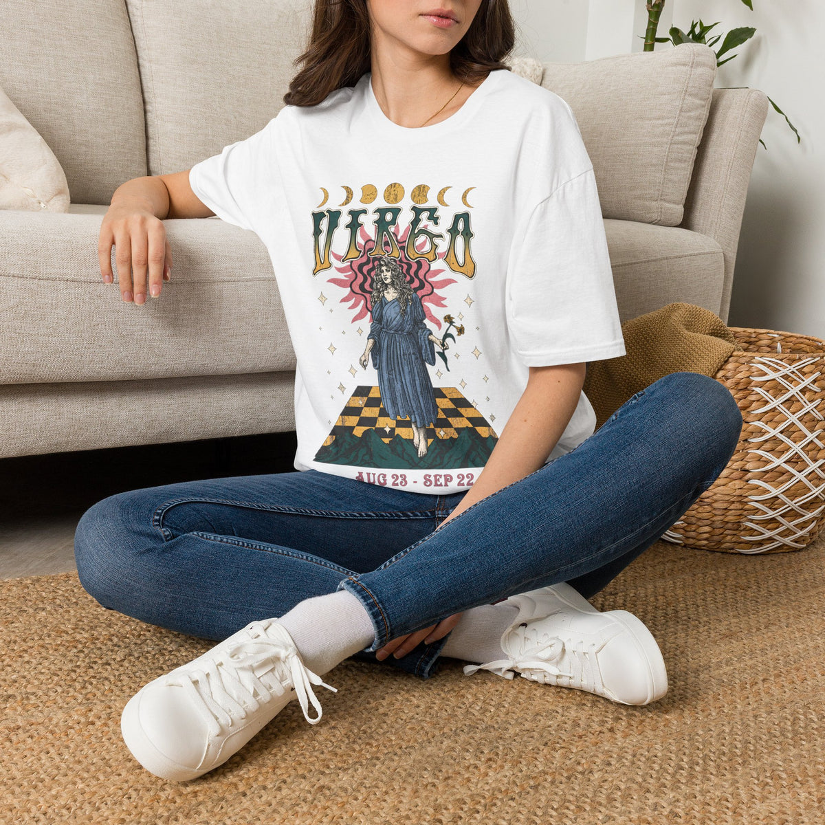 Jungfrau Vintage T-Shirt v4