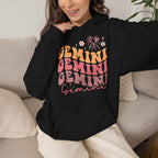 Zwillinge Retro Hoodie