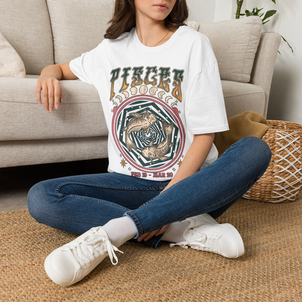 Fische Vintage T-Shirt v4