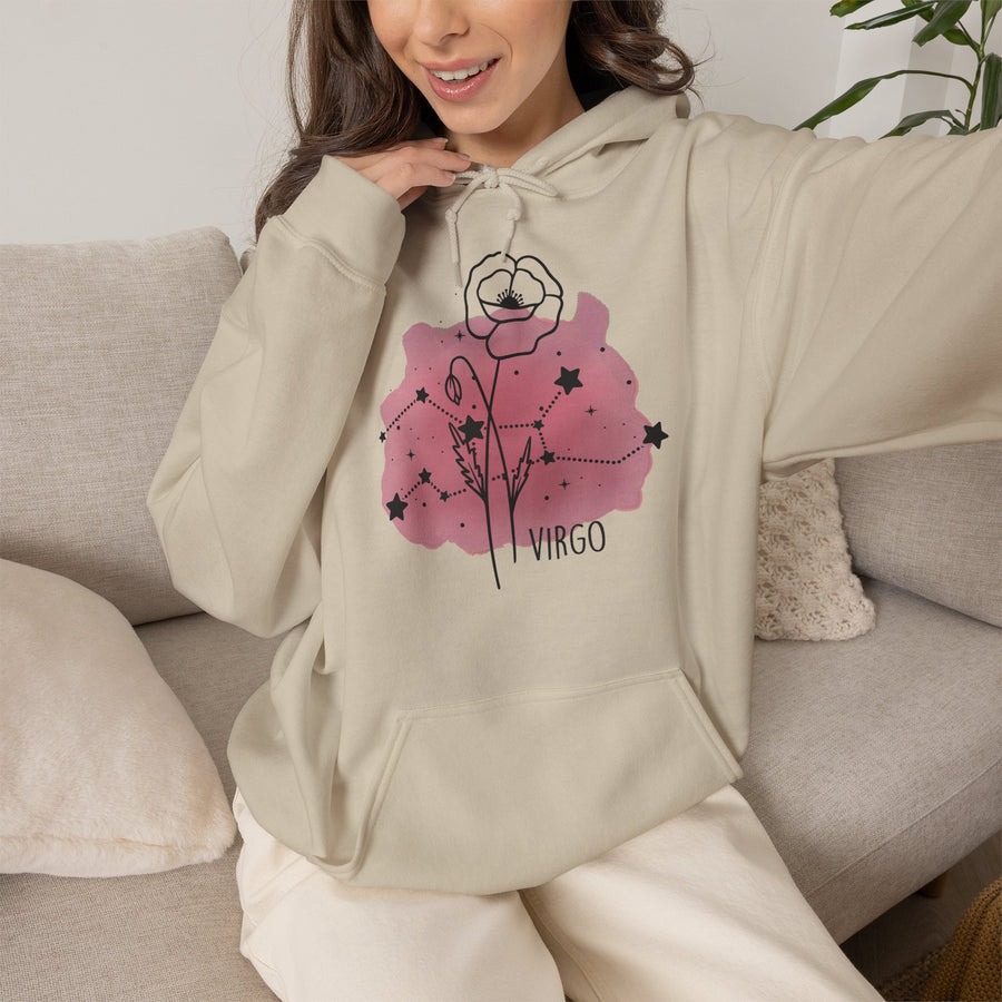 Jungfrau Flower Hoodie